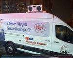 Seçim Aracı Araç Üstü Ses ve Anons Sistemi
