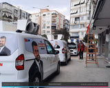 Seçim Aracı Araç Üstü Ses ve Anons Sistemi
