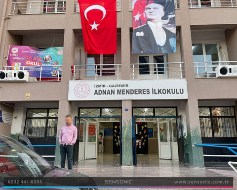 İzmir Okul Ses Sistemi Sensonic Adnan menderes ilkokulu