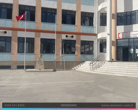 Okul Ses Sistemi Kurulumu – Zeynep Hasan Erçelebil Anadolu Lisesi
