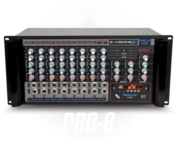 Sensonic Pro-8 Usb Power Mikser Amfi